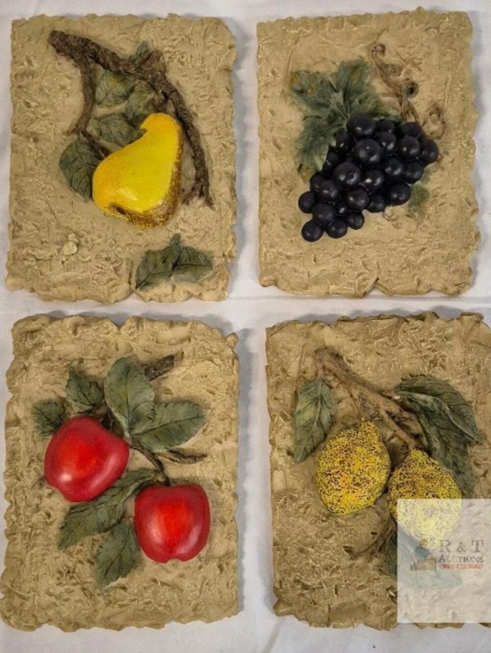Decorative Fruit Wall Plaques
